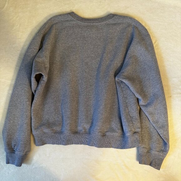 Aritzia TNA Cozy Fleece Perfect Crew Sweatshirt XL (OLD LOGO) - Picture 5 of 7